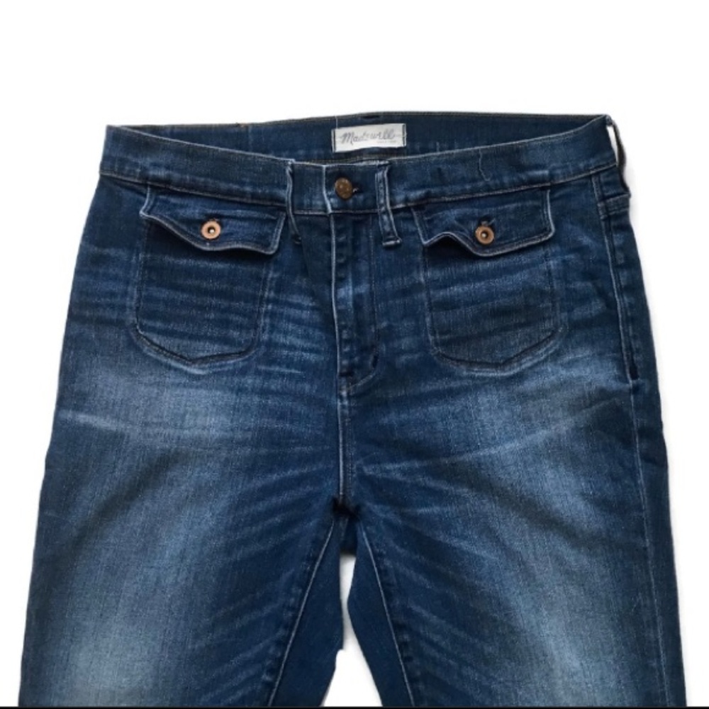 Madewell High Riser Crop Skinny Jeans